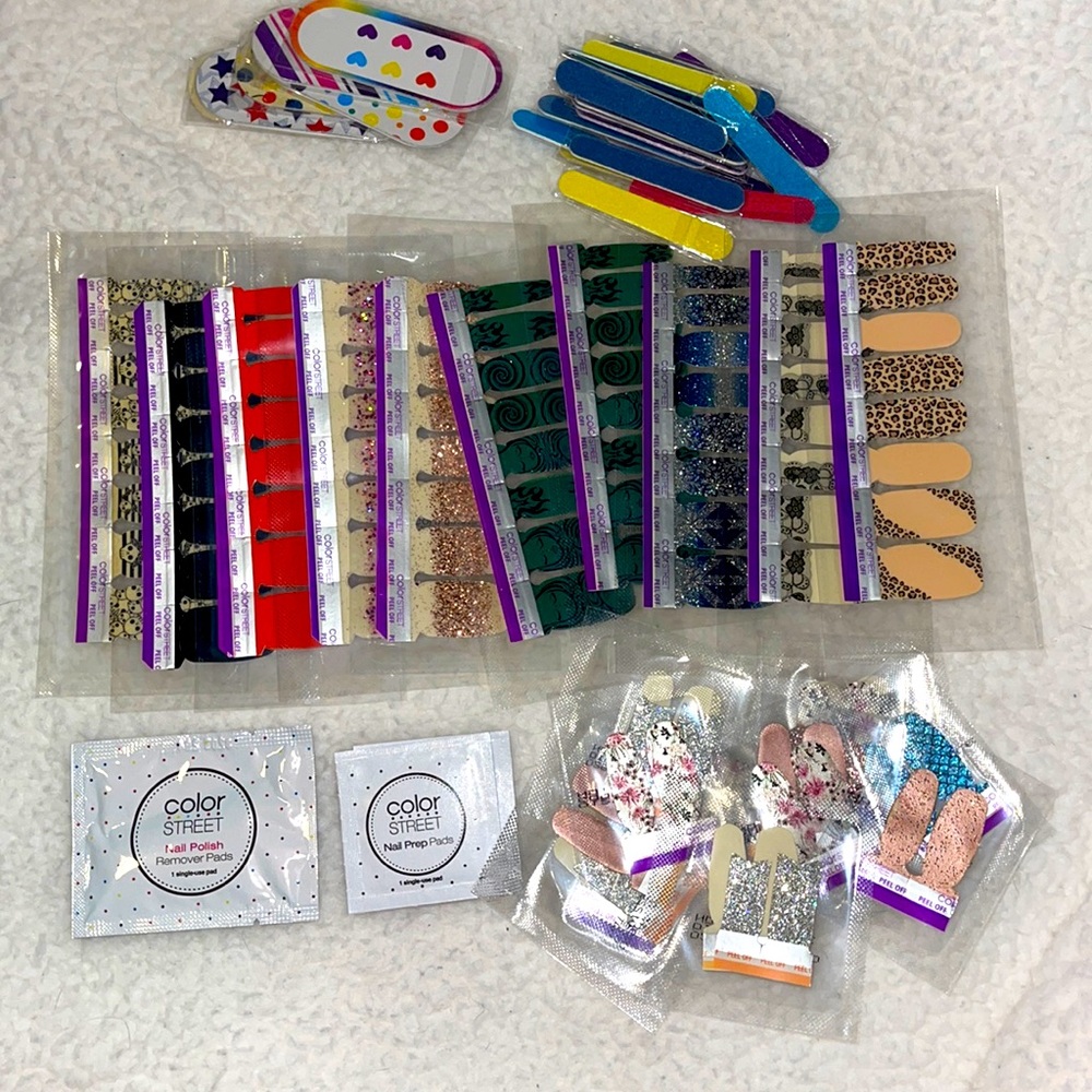 Color Street Nail Strips Lot